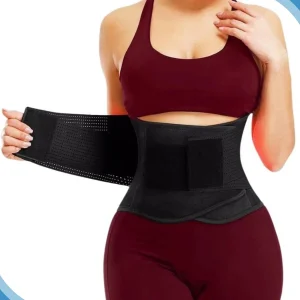 Cinta Redutora Modeladora Afina Cintura Reduz Postural Academia Feminino