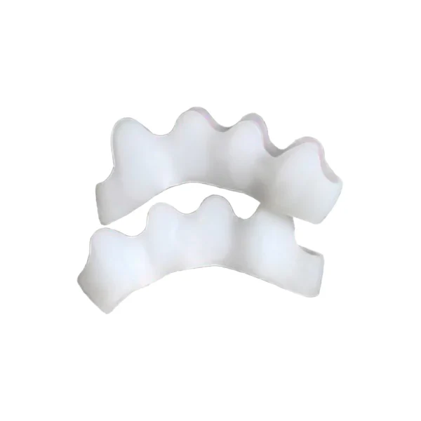 Par Separador De Silicone Para Dedos Pés Calos Joanete Corretor Ortopédico - Imagem 4