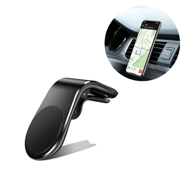 Suporte Universal de Telefone Para Carro Celular Móvel Magnético Ventilação