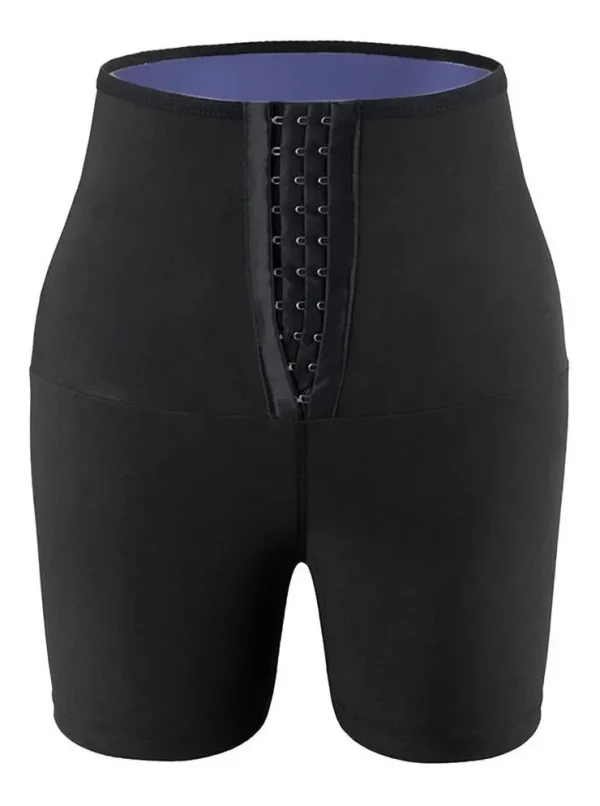 G / XG Fat Burn Cintura Alta Modelagem Hot Sauna Reeming Shorts