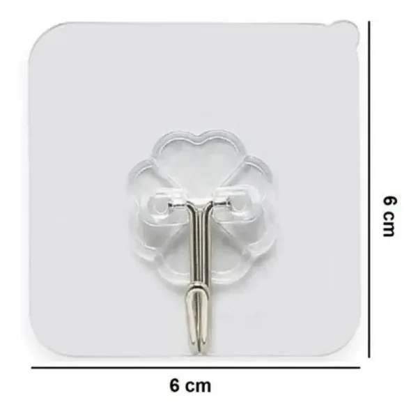Kit 10 hooks Super grip Wall sticker