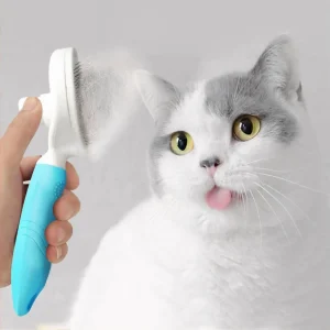 Removedor Escova Tira Pelos Pet Animais De Estimação Rasqueadeira Para Gato Cachorro