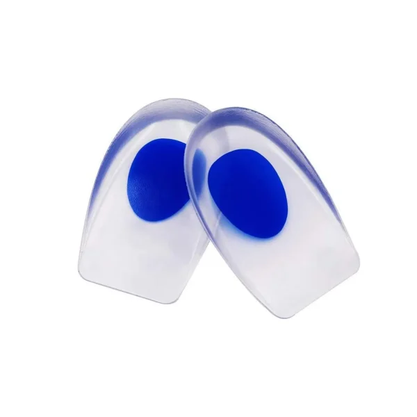 2 pçs silicone pés cuidados fascite plantar gel dores calcanhar cuidados com pé pele protetores - Imagem 2
