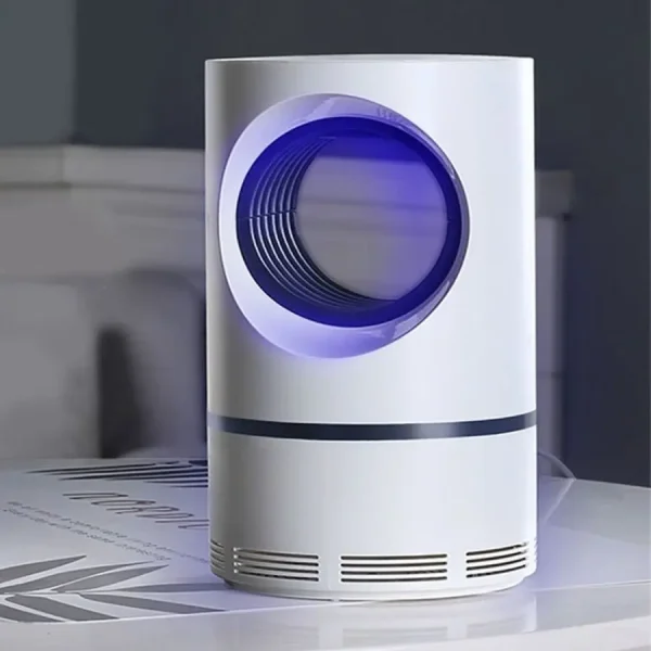 Armadilha Mata Mosquito Led Uv Eletronico Pernilongo Insetos - Imagem 2