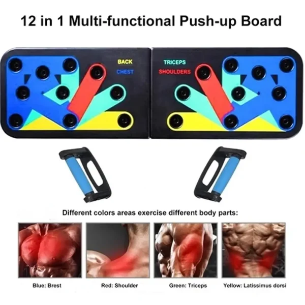 Prancha Para Flexão De Braço Treino De Resistencia - Fitness - Imagem 4