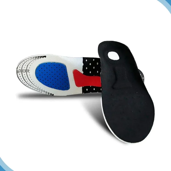 Palmilha Ortopedica Silicone Alivio de Dor Fascite Ortopedia - Imagem 4