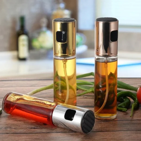 Pulverizador Spray De Azeite Em Aço Inoxidável 100ml - Imagem 3