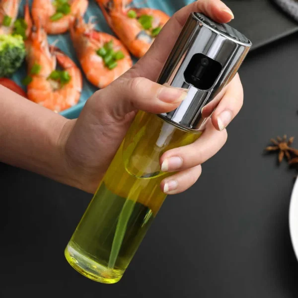 Pulverizador Spray De Azeite Em Aço Inoxidável 100ml - Imagem 2