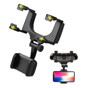 Suporte Para Celular Veicular Automotivo Encaixe Retrovisor Do Carro GPS 360 ° Universal