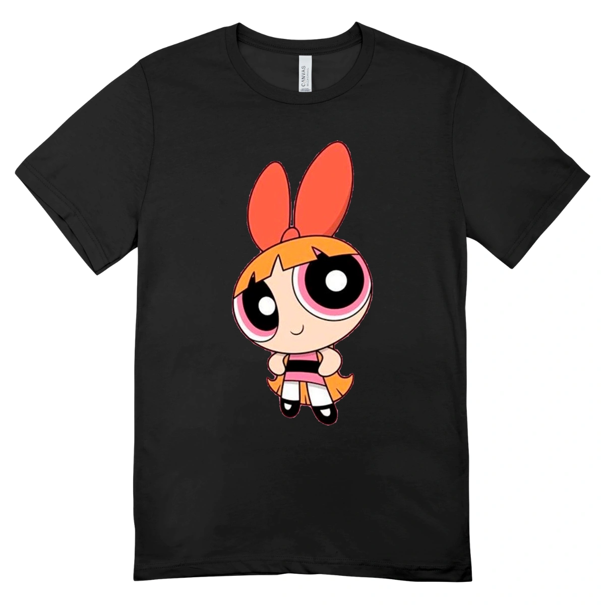 Camisa Feminina Baby Look Florzinha