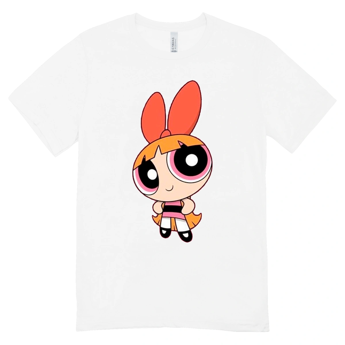 Camisa Feminina Baby Look Florzinha - Imagem 7